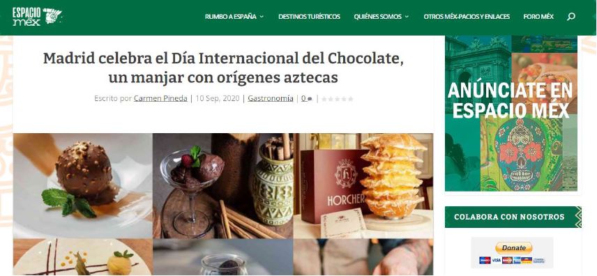 ¡Feliz día del chocolate! | Espacio Mex