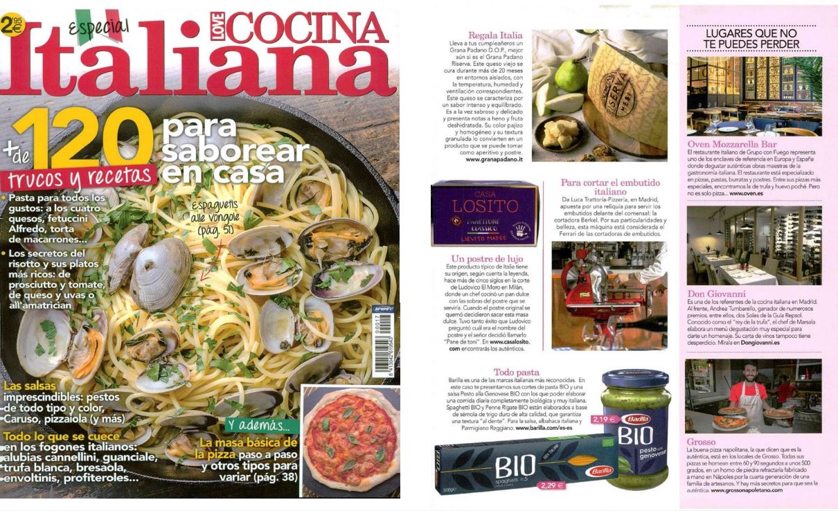 Love Cocina Italiana: lugares que no te puedes perder