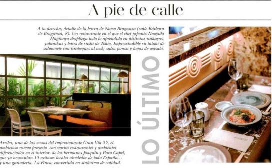 Ôven Mozzarella Bar en la revista Hola Living