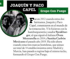 Grupo Con Fuego de los hermanos Capel