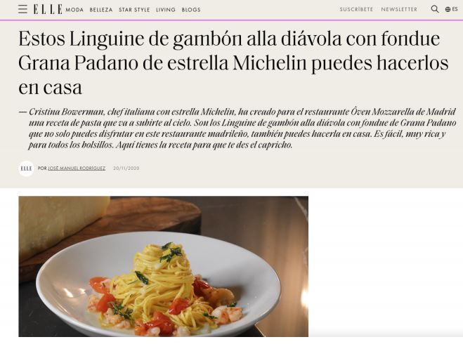 Elle: receta Grana Padano