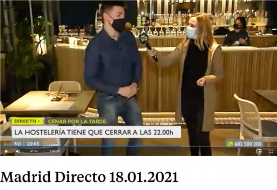 Cierre hostelería: adelantan la hora | Madrid Directo