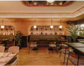 Ôven Mozzarella bar, una arquitectura espectacular