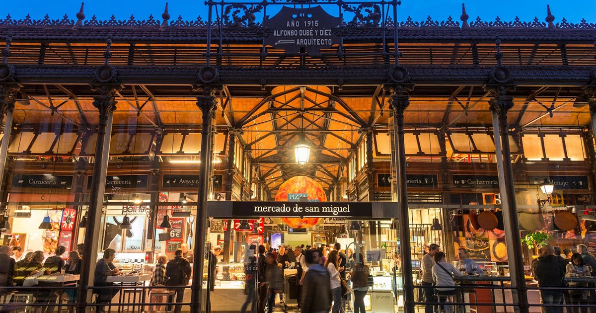 Mercado de San Miguel en Madrid: visita gastronómica y cultural