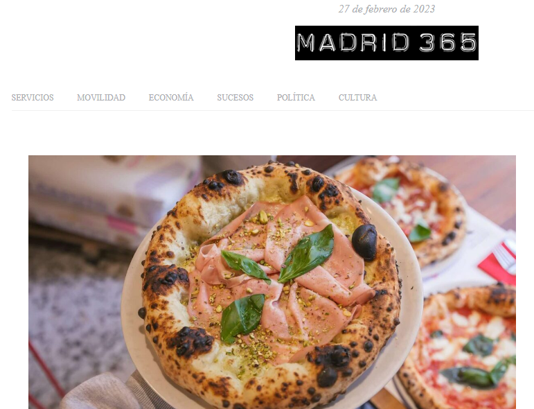 Un recorrido por las mejores pizzerías de Madrid