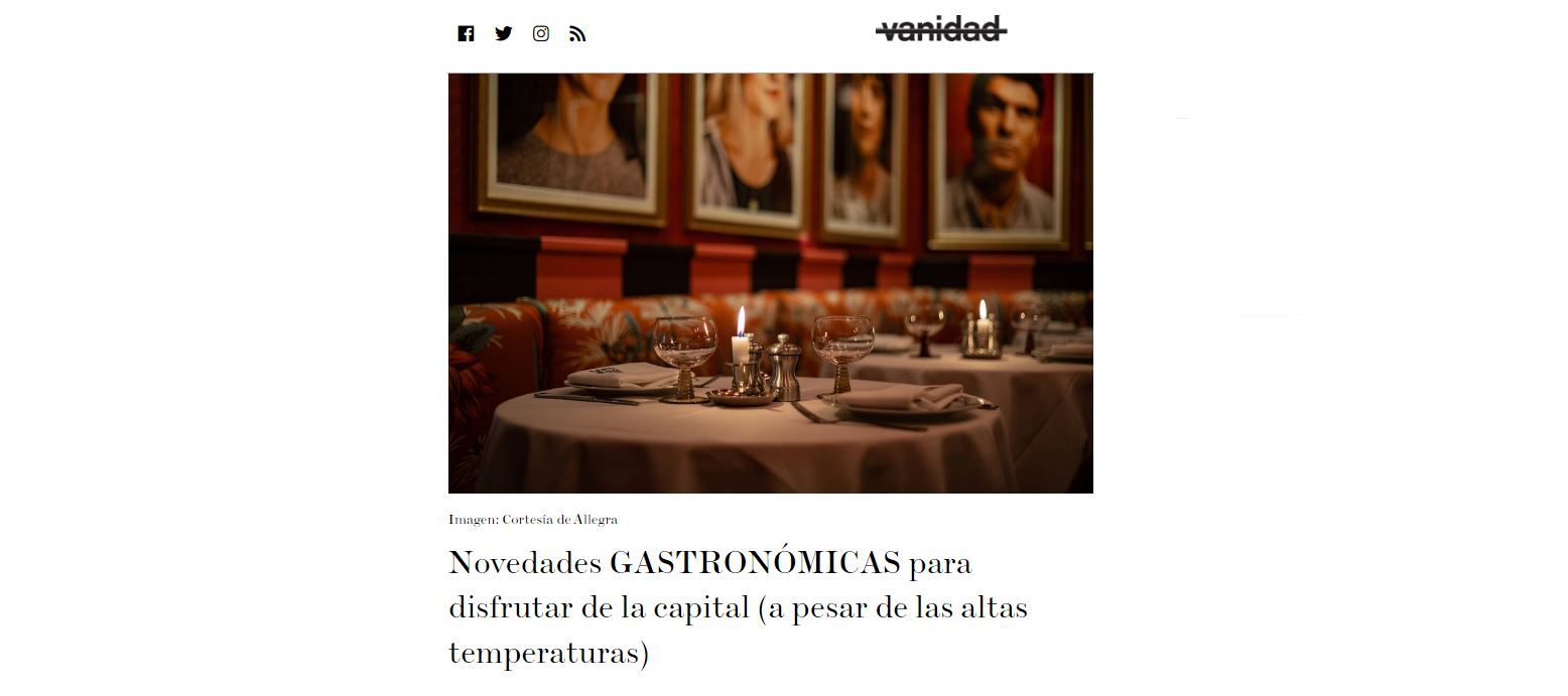 Novedades gastronómicas para disfrutar de la capital