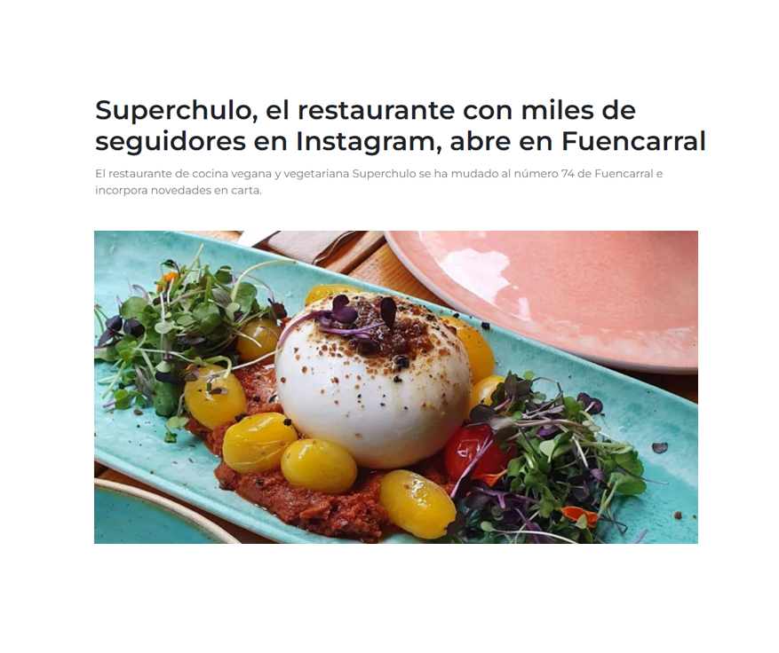 Superchulo, el restaurante que triunfa en redes, abre en Fuencarral- Madrid Secreto